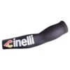 Cinelli Tempo Black Logo Black Arm Warmers -Cycling Clothing Store cinelli tempo arm warmers black logo 92616.1712536639