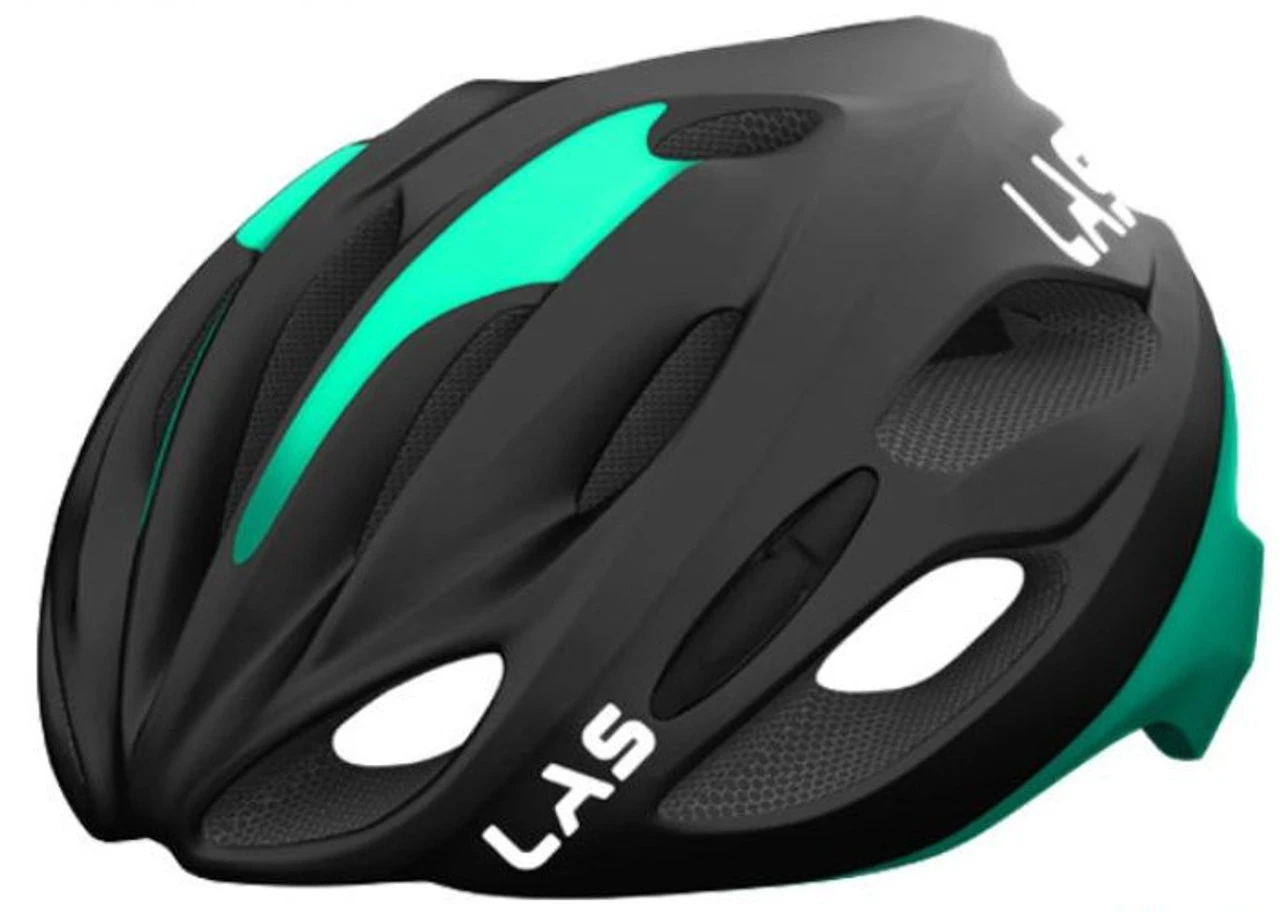 LAS COBALTO Matt Black Celeste Bianchi- Helmet 3 LAS COBALTO Matt Black Celeste Bianchi- Helmet