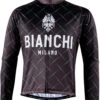 Bianchi Milano Traona Black Jacket -Cycling Clothing Store nalini bianchi milano traona jacket black 01 front 26329.1601839242