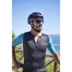 Nalini Laser Black Blue Jersey -Cycling Clothing Store nalini laser short sleeve jersey Rider3 36665.1679249209