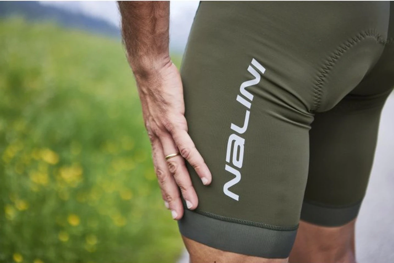 Nalini New Road Olive Green Bib Shorts 6 Nalini New Road Olive Green Bib Shorts - Image 4