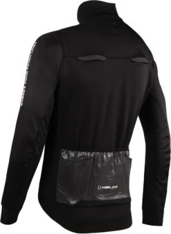 Nalini Ergo Shield Black Thermal Jacket 11 Nalini Ergo Shield Black Thermal Jacket -Cycling Clothing Store nalini ergo xwarm black jacket rear 24652.1696201907