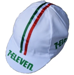 Giordana Seven Eleven Retro Cycling Cap