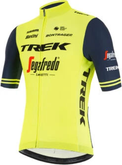 Santini 2021 Trek Segafredo Yellow Training Fluo Fan Jersey 7 Santini 2021 Trek Segafredo Yellow Training Fluo Fan Jersey -Cycling Clothing Store trek segafredo 2021 fan line jersey side yellow 29179.1615046989