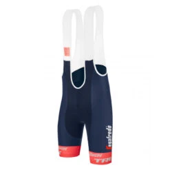 Santini 2022 Trek Segafredo Fan Bib Shorts